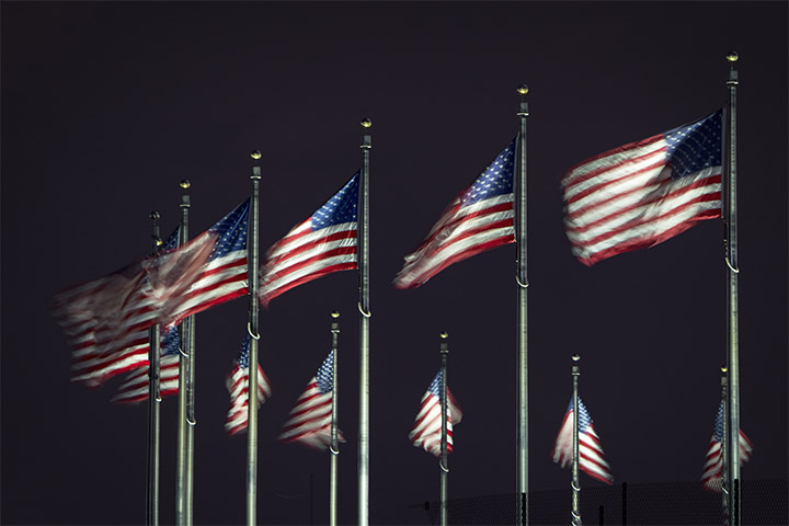 Photograph of Flags of Washington