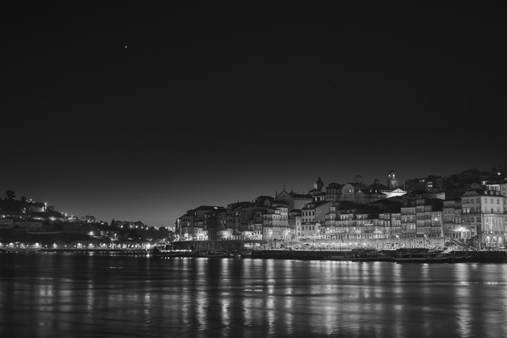 Photograph of Porto at Night 1
