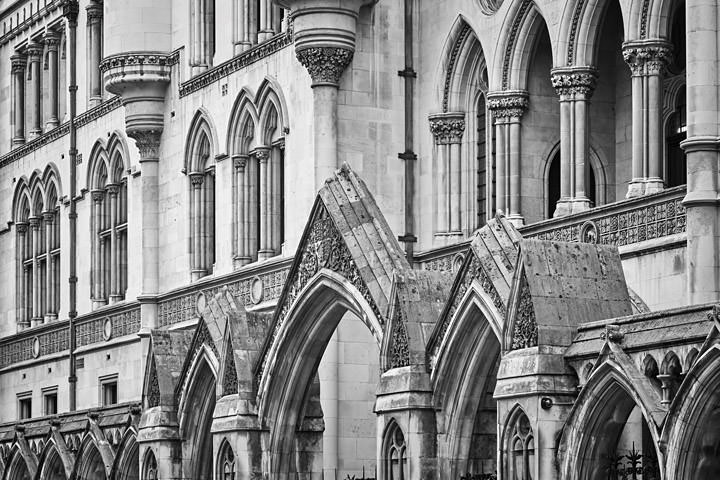 Photograph of Royal Courts of Justice Detail 5