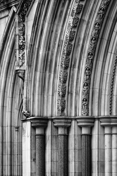 Photograph of Royal Courts of Justice Detail 6