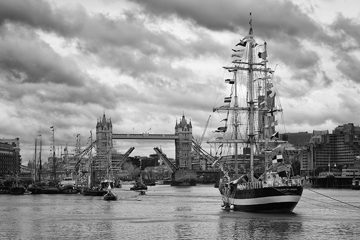 Photograph of Tower Bridge Tall Ships 1